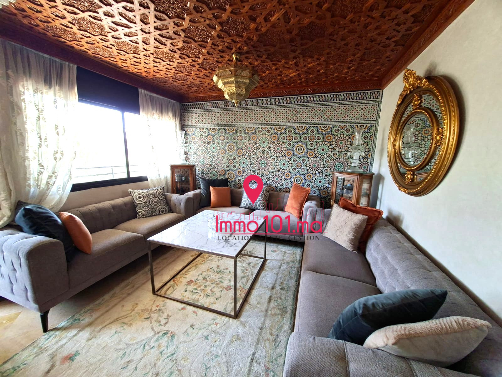 Location appartement meublé à Hay Riad SILAM2563
